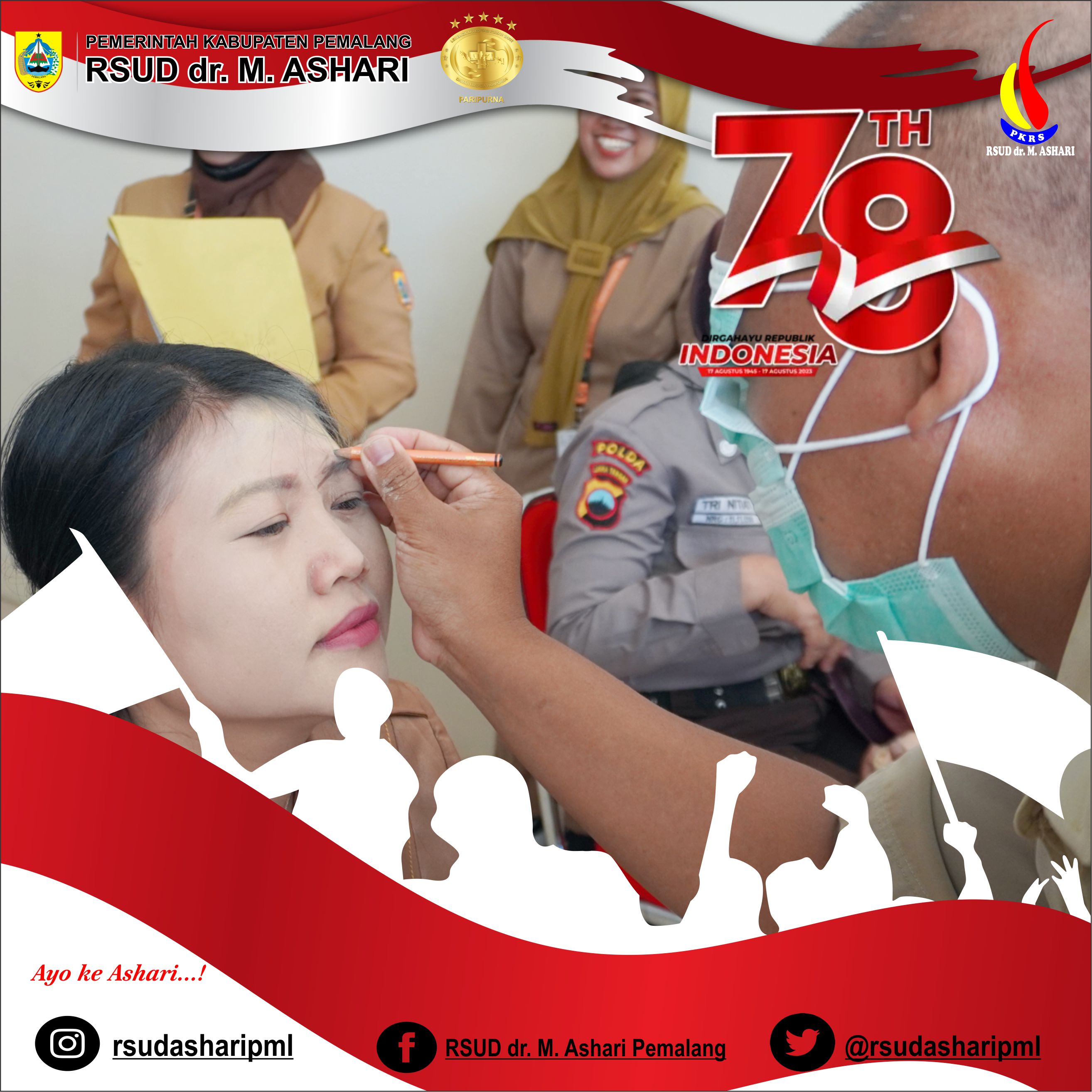 Kemeriahan Hut Republik Indonesia Ke 78 Di Rsud Dr M Ashari Rsud Dr M Ashari Pemalang 